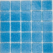 Sky Blue vitreous 3/4 inch glass tile